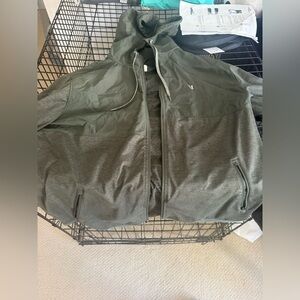 Vuori Green and Gray Lightweight Jacket